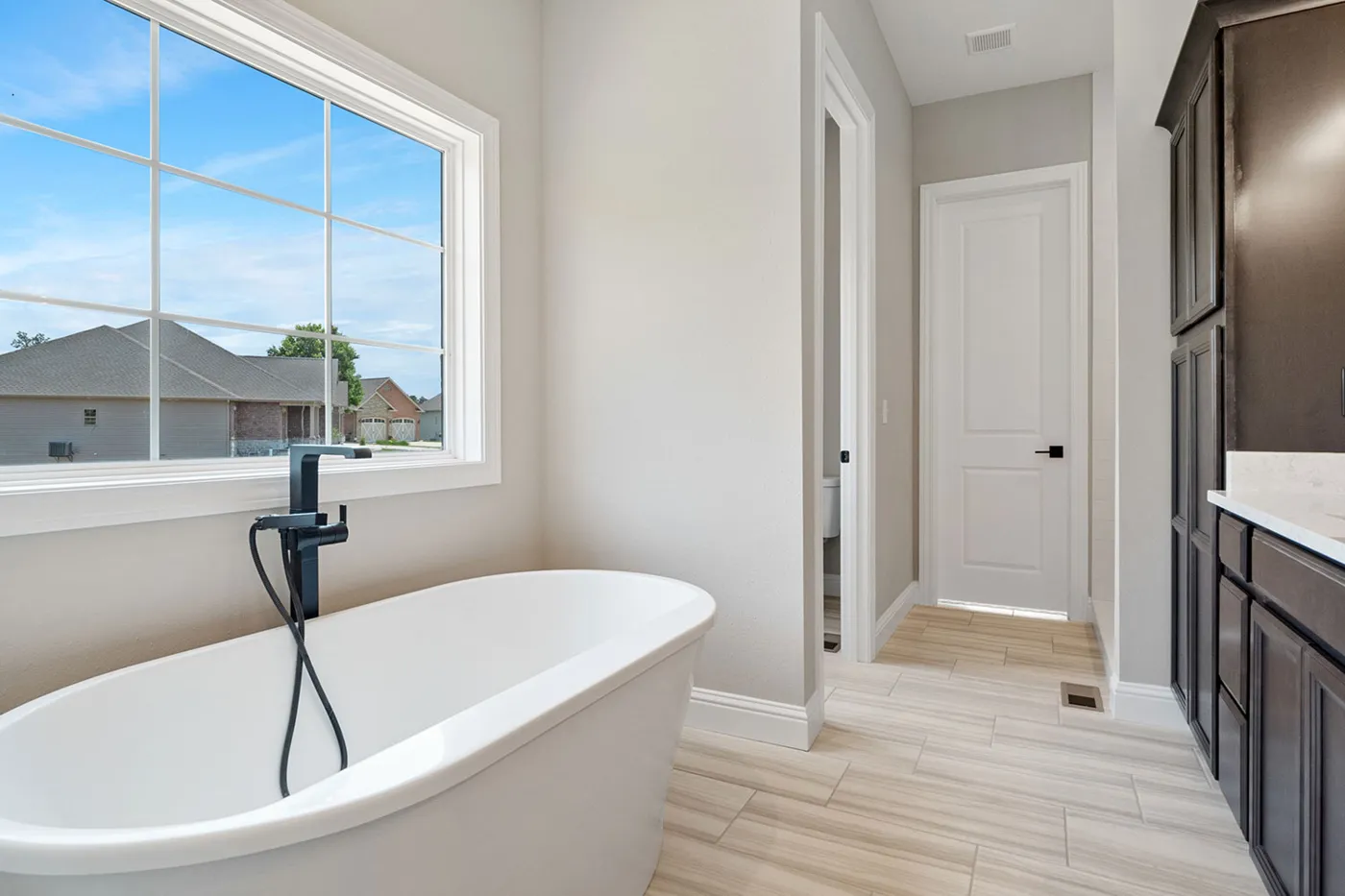 Primary bath, Patio Homes at Far Oaks